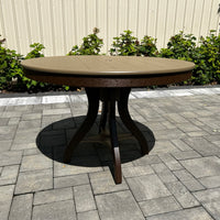 Amish-Made 44" Round Patio Dining Table - Local Purchase ONLY in Downingtown PA SR-RDT