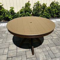 Amish-Made 44" Round Patio Dining Table - Local Purchase ONLY in Downingtown PA SR-RDT