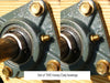 Replacement Axles and Bearing Sets for our Amish-made Wooden Water Wheels
