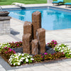 Blue Thumb  5-Column Handcrafted "Basalt" Fountain Kit