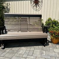 Amish-Made Poly Roll Back Console Glider - Local Pickup ONLY in Downingtown PA