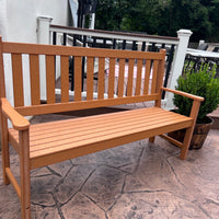 Amish-Made 5' Garden Bench - Local ONLY in Downingtown PA SR-GB5