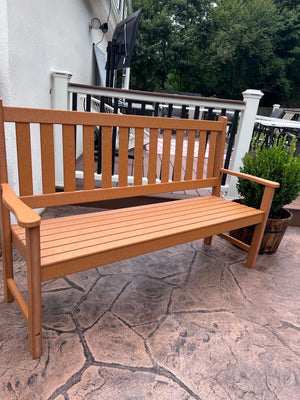 Amish-Made 5' Garden Bench - Local ONLY in Downingtown PA SR-GB5