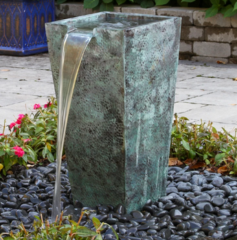 Blue Thumb  Single Tapered Square Urn Kit