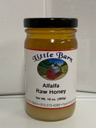 Little Barn Honey in 10 oz. Glass Jars.