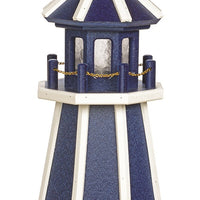 Amish-Made Poly Two-Color Lighthouses