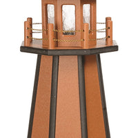 Amish-Made Hybrid (Wood and Poly) Painted Lighthouses