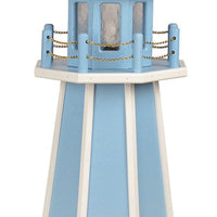 Amish-Made Poly Two-Color Lighthouses