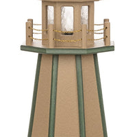 Amish-Made Poly Two-Color Lighthouses