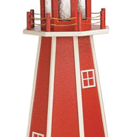 Amish-Made Poly Two-Color Lighthouses