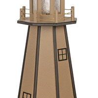 Amish-Made Poly Two-Color Lighthouses