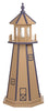 Amish-Made 8-Sided Wooden Painted Lighthouses