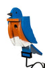 Amish-Made Deluxe Bird-Shaped Wooden Birdhouses