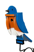 Amish-Made Deluxe Bird-Shaped Wooden Birdhouses