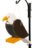 Amish-Made Deluxe Bird-Shaped Wooden Birdfeeders