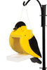 Amish-Made Deluxe Bird-Shaped Wooden Birdfeeders