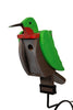 Amish-Made Deluxe Bird-Shaped Wooden Birdhouses