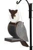 Amish-Made Deluxe Bird-Shaped Wooden Birdfeeders