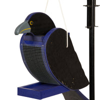 Amish-Made Deluxe Bird-Shaped Wooden Birdfeeders