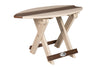 Amish-Made SurfAira Collection Surfboard-Shaped Folding Poly Side Table