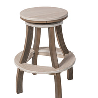 Amish-Made Anchor Avenue Collection Poly Swivel Bar Stools