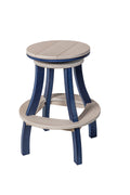 Amish-Made Anchor Avenue Collection Poly Swivel Bar Stools