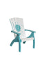 Amish-Made Bayside Collection Poly Patio Chairs with Ocean Designs