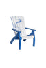 Amish-Made Bayside Collection Poly Patio Chairs with Ocean Designs