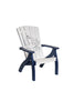 Amish-Made Bayside Collection Poly Patio Chairs with Ocean Designs