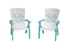 Amish-Made Bayside Collection Poly Patio Chairs with Ocean Designs