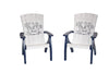 Amish-Made Bayside Collection Poly Patio Chairs with Ocean Designs