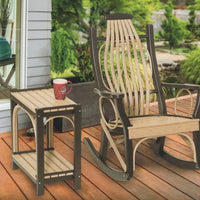 Amish-Made Poly Bentwood Style Rocking Chair with Round Trim - Local Purchase at our Boutique in Downingtown PA only.  Rocker!