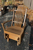 Amish-Made Poly Bentwood Style Glider Chair with or without Round Trim - Local Pickup at our Boutique in Downingtown PA Only SR-BGCwT 2025 Model Clearance!