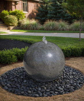 Blue Thumb  Black Granite Sphere Fountain Kits