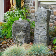 Blue Thumb Cascade Double Fountain Kit with Accent Rock