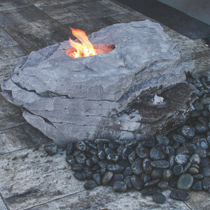 Blue Thumb Fire and Water Boulder Fountain Kit