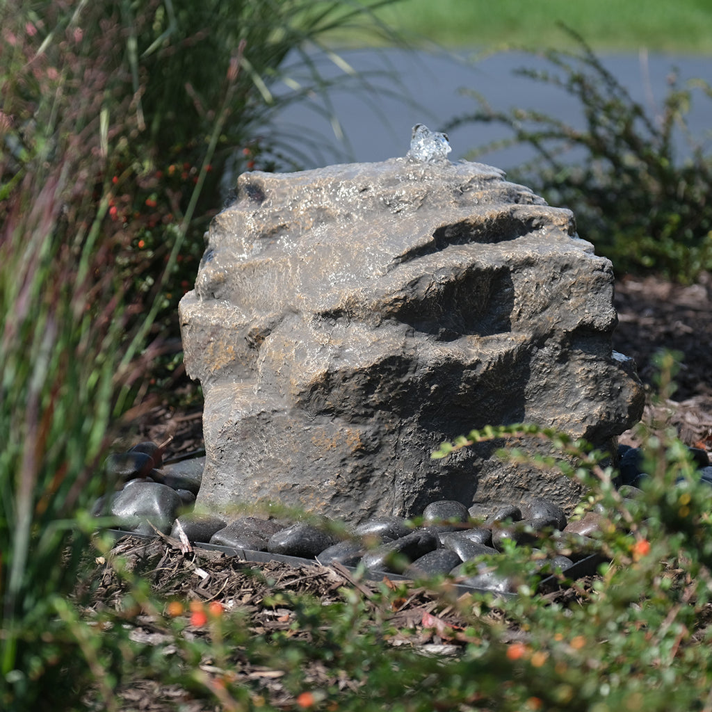 Blue Thumb Mini Mountain Spring Rock — Complete Fountain Kit Available