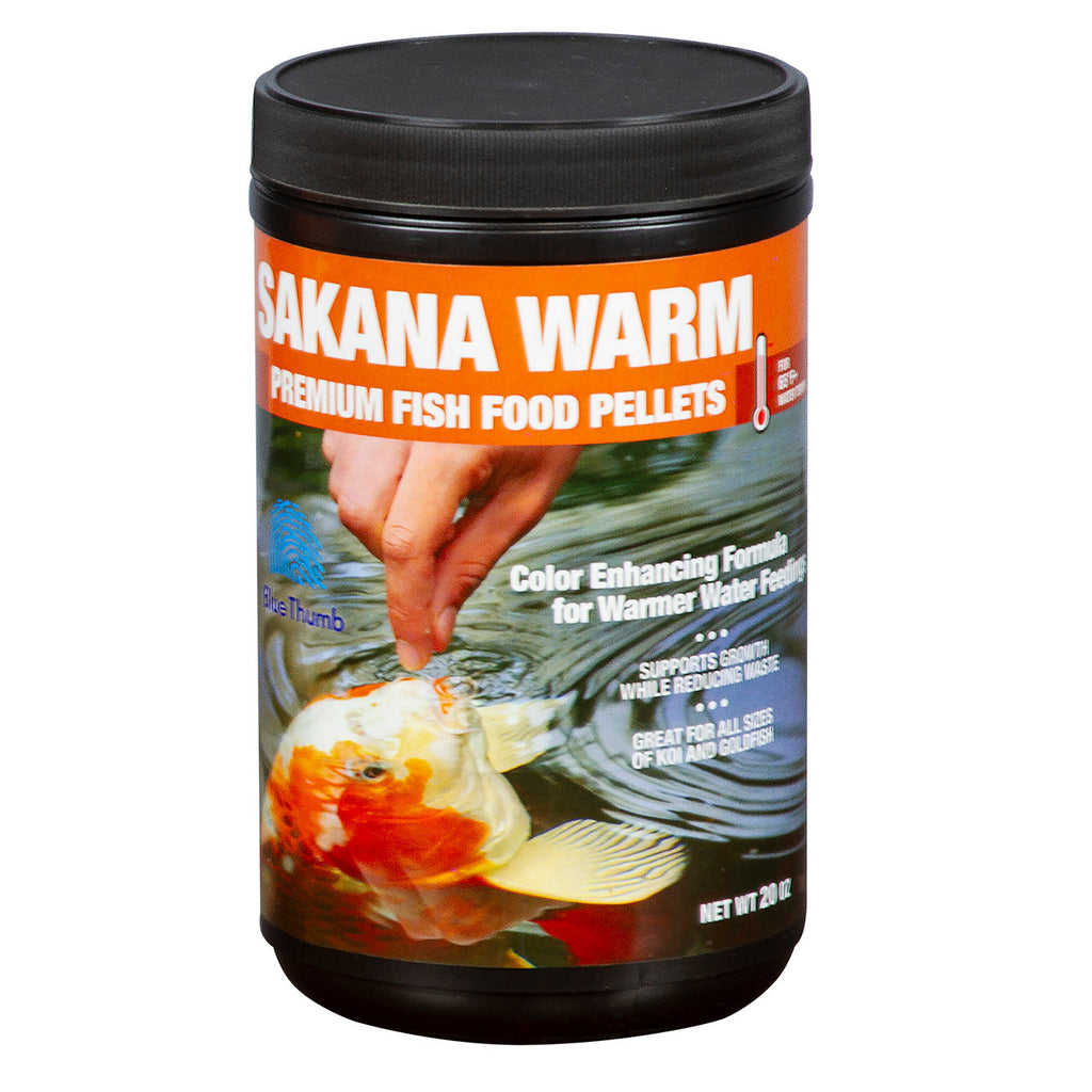 Blue Thumb Sakana Warm Koi Food, Growth & Color Formula