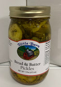 Little Barn Pickle Varieties in 16 ounce jars - in PA Dutch Tradition