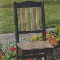 Amish-Made Poly Outdoor Dining Chair to fit our Farm and Dining Tables (with or without Arms)- Local Pickup ONLY in Downingtown PA