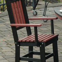Amish-Made Poly Outdoor Dining Chair to fit our Farm and Dining Tables (with or without Arms)- Local Pickup ONLY in Downingtown PA