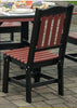 Amish-Made Poly Outdoor Dining Chair to fit our Farm and Dining Tables (with or without Arms)- Local Pickup ONLY in Downingtown PA