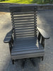 Amish-Made Poly Roll Back Swivel-Glider Chair - Local Pickup ONLY in Downingtown PA