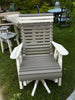 Amish-Made Poly Roll Back Swivel-Glider Chair - Local Pickup ONLY in Downingtown PA