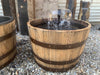 Authentic Oak Whiskey Barrel Pond Kit with Spillway (This Item is for LOCAL PICKUP ONLY at our Downingtown Boutique)