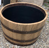 Authentic Oak Whiskey Barrel Pond Kit with Spillway (This Item is for LOCAL PICKUP ONLY at our Downingtown Boutique)