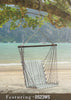 Ironstone Hanging Hammock Chair Swing with Powder Coated Stand
