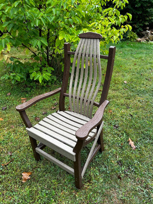 Amish-Made Deluxe Poly Bentwood Style Dining Chair without Trim - Local Pickup ONLY in Downingtown PA SR-BDCnoT