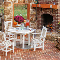 Amish-Made Poly Outdoor Dining Chair to fit our Farm and Dining Tables (with or without Arms)- Local Pickup ONLY in Downingtown PA