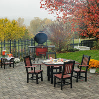 Amish-Made Poly Outdoor Dining Chair to fit our Farm and Dining Tables (with or without Arms)- Local Pickup ONLY in Downingtown PA